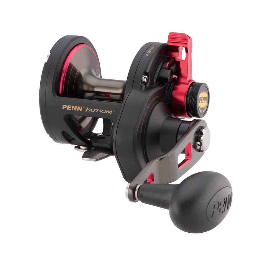 Penn Fathom 30 Lever Drag Multiplier Reel - Left Handed - PROTEUS MARINE STORE