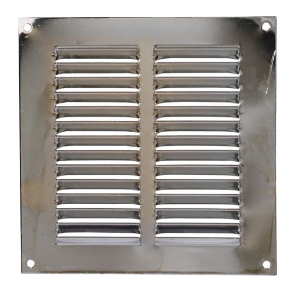 AG Return Air Grill Vent Chrome 6" x 6" - PROTEUS MARINE STORE