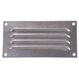 AG Hooded Louvre Vent Polished 430 Stainless Steel 6" x 3" - PROTEUS MARINE STORE