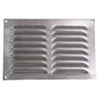 AG Hooded Louvre Vent Polished 430 Stainless Steel 9" x 6" - PROTEUS MARINE STORE