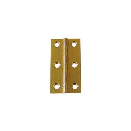 AG Budget Brass Butt Hinge Polished 2" x 1-1/8" - PROTEUS MARINE STORE