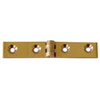 AG Brass Strap Hinge Polished 1/2" x 3" - PROTEUS MARINE STORE