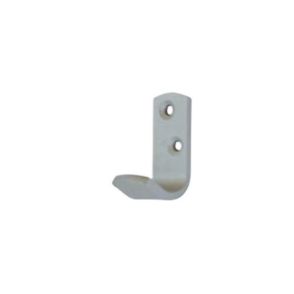 AG Wardrobe Coat Hook in Aluminium - PROTEUS MARINE STORE