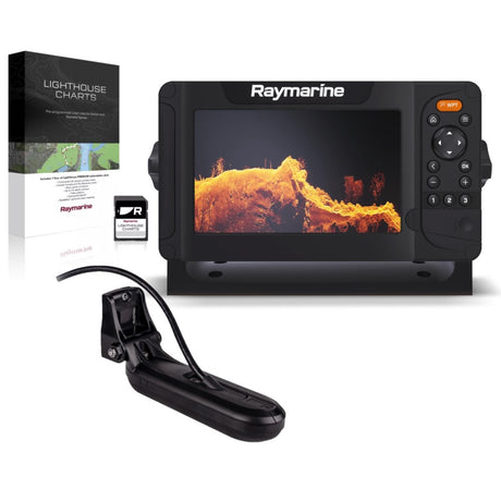 Raymarine Element 7HV Display, HV100+ TDX & Western Europe Chart - PROTEUS MARINE STORE