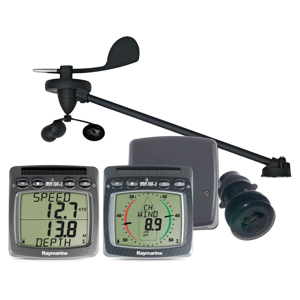 Raymarine Wireless Wind Speed and Depth System with Triducer - PROTEUS MARINE STORE