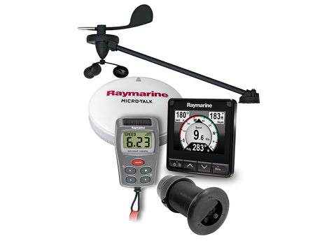 Raymarine i70s, Wireless Wind, DST800 and backbone Kit - PROTEUS MARINE STORE