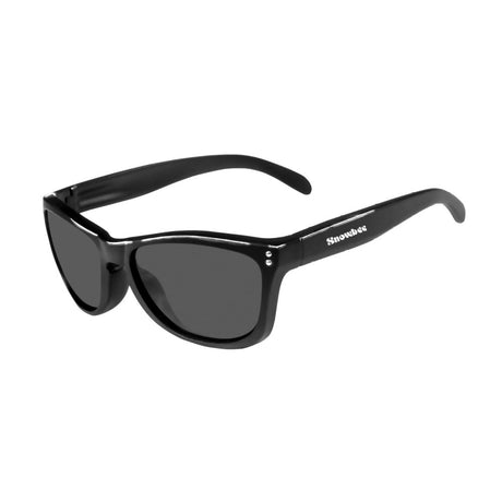 Snowbee Classic Retro Full Frame Sunglasses - Black/Smoke Lens - PROTEUS MARINE STORE