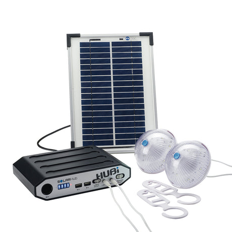 Solar Technology HUBi Go 2K Solar Power Kit - PROTEUS MARINE STORE