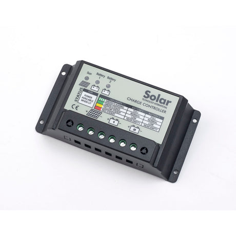 Solar Technology 10A Dual Battery Charge Controller - PROTEUS MARINE STORE