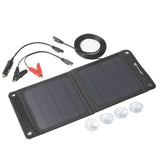 Solar Technology 8W Fold Up Solar Panel - PROTEUS MARINE STORE