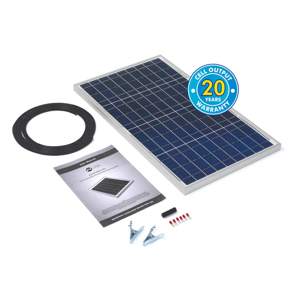 Solar Technology 30w Rigid Solar Panel Kit - PROTEUS MARINE STORE
