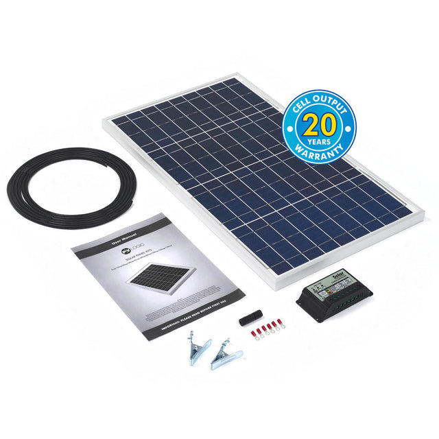 Solar Technology 30w Rigid Solar Panel Kit & 10Ah Charge Controller - PROTEUS MARINE STORE