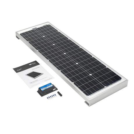 Solar Technology 60W Rigid Solar Panel Kit - Narrow - PROTEUS MARINE STORE