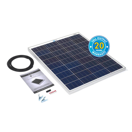 Solar Technology 80W Rigid Solar Panel Kit - PROTEUS MARINE STORE