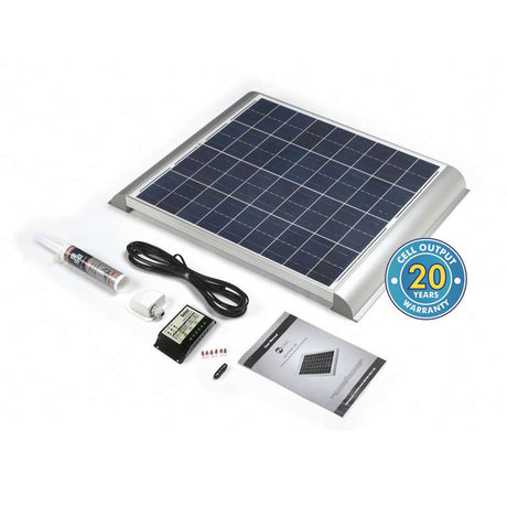 Solar Technology 60W Rigid Solar Panel & Aero Brackets Kit - PROTEUS MARINE STORE