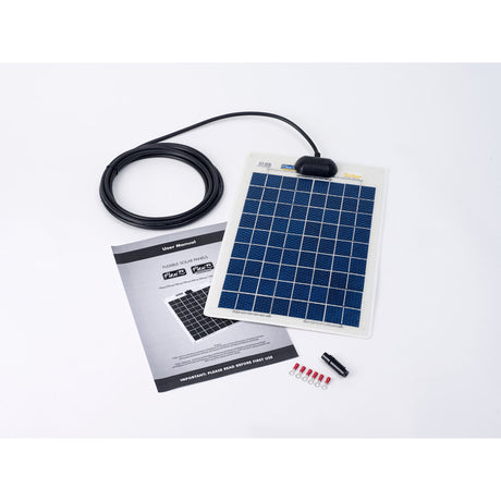 Solar Technology 10W Flexi Solar Panel Kit - PROTEUS MARINE STORE