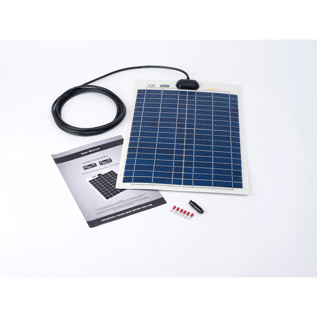 Solar Technology 20W Flexi Solar Panel Kit - PROTEUS MARINE STORE