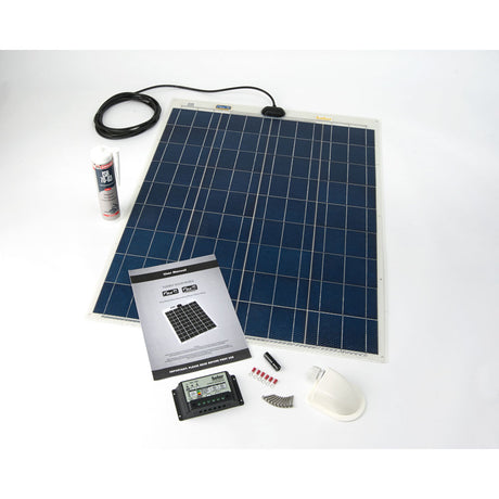Solar Technology 80W Flexi Solar Panel & Roof/Deck Top Kit - PROTEUS MARINE STORE
