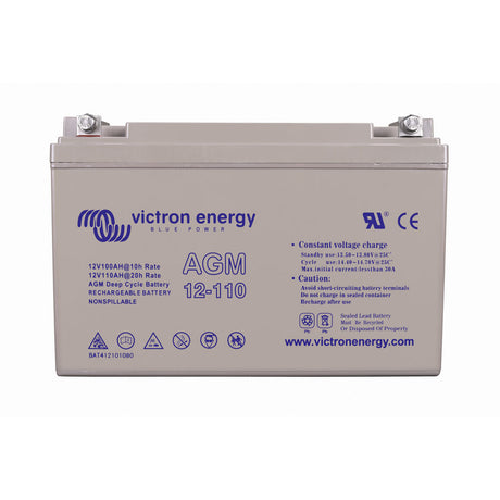 Victron AGM Deep Cycle Battery - 12V / 110Ah - PROTEUS MARINE STORE