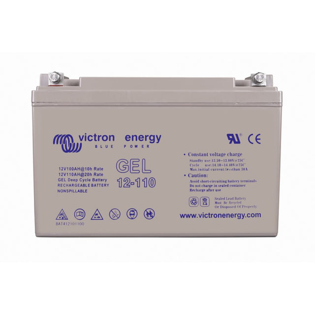 Victron Gel Deep Cycle Battery - 12V / 110Ah - PROTEUS MARINE STORE