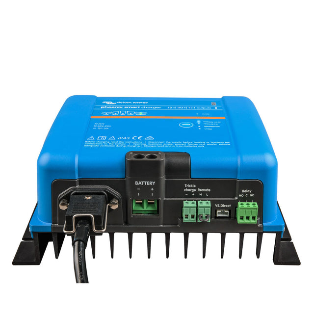 Victron Phoenix Smart IP43 1+1 Output 12V Charger - 30A - PROTEUS MARINE STORE