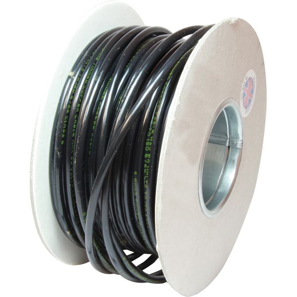 Oceanflex 1 Core Tinned Cable 84/0.30 6.0mm2 30m Black - PROTEUS MARINE STORE