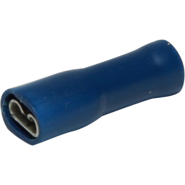 AMC Terminal Female Spade 4.8mm Covered Blue (50) - PROTEUS MARINE STORE