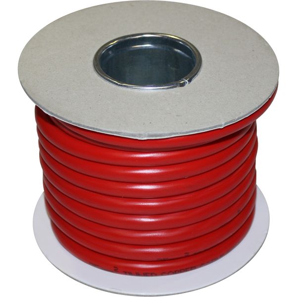 Oceanflex Flexi Tinned Starter Cable 25mm2 10m Red - PROTEUS MARINE STORE