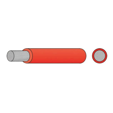 Oceanflex Flexi Tinned Starter / Battery Cable 95mm2 30m Red - PROTEUS MARINE STORE