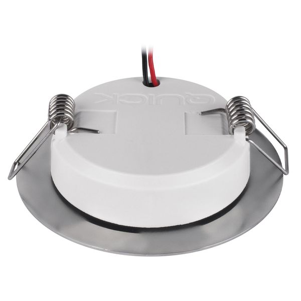 Quick Todd Downlighter Stainless Steel 10-30V 2W Daylight/Red LED IP65 - PROTEUS MARINE STORE