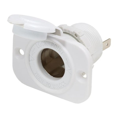 Blue Sea 12V DC Power Dash Socket White - PROTEUS MARINE STORE