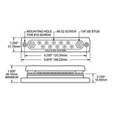 Blue Sea Common Busbar 10 Gang with Cover (150A) - PROTEUS MARINE STORE