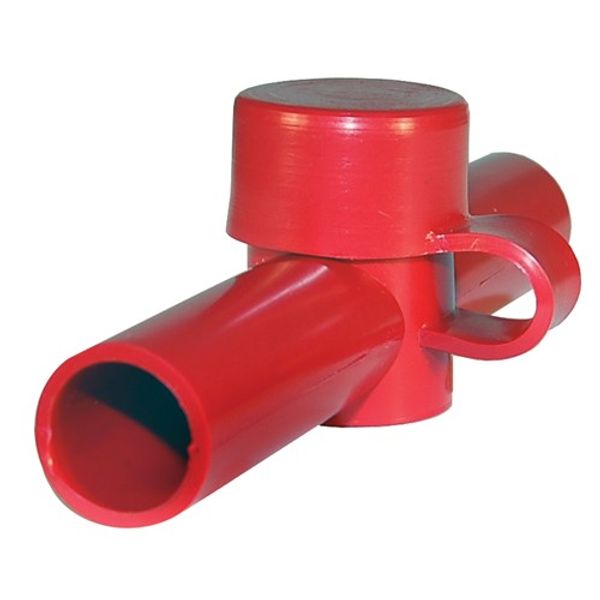 Blue Sea Dual Entry Cable Cap Red - PROTEUS MARINE STORE