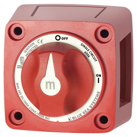 Blue Sea Mini Switch On/Off with Knob 300A (Each) - PROTEUS MARINE STORE