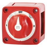 Blue Sea Battery Switch M Series 3 Position Selector Red - PROTEUS MARINE STORE