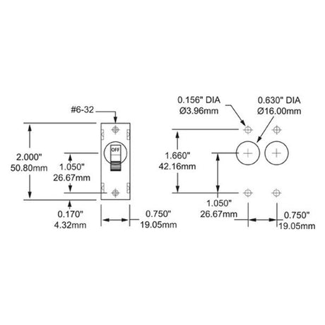 Blue Sea Circuit Breaker 10A White - PROTEUS MARINE STORE