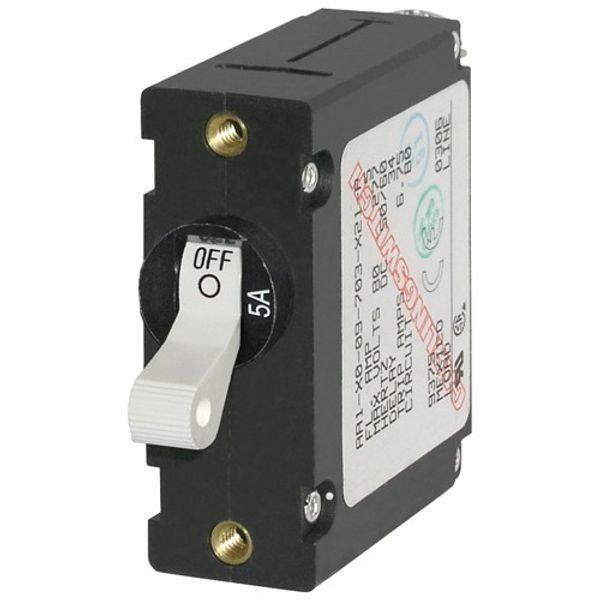 Blue Sea Circuit Breaker 5A White - PROTEUS MARINE STORE