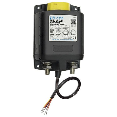 Blue Sea ML Series HD Auto Charge Relay 12V with Manual Control - PROTEUS MARINE STORE