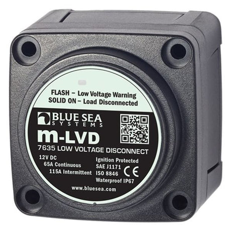 Blue Sea Low Voltage Disconnect M-LDV 65A 12V - PROTEUS MARINE STORE