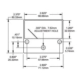 Blue Sea Ammeter and Shunt Combination 200A - PROTEUS MARINE STORE