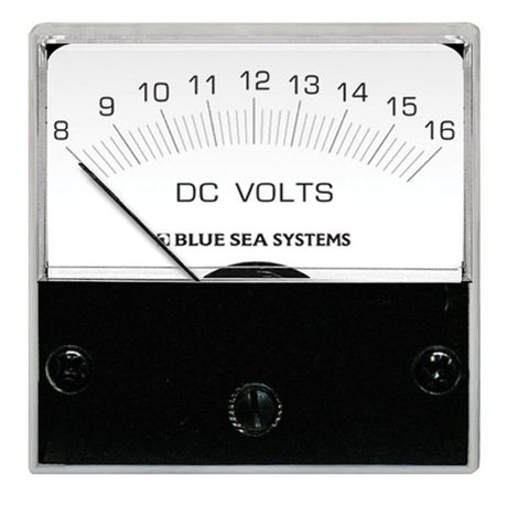 Blue Sea Voltmeter Micro 8-16V DC - PROTEUS MARINE STORE
