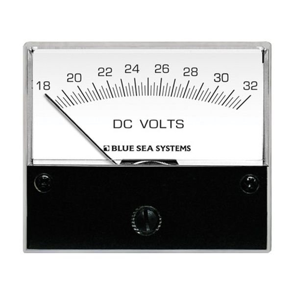 Blue Sea Voltmeter Analogue DC 18-32V - PROTEUS MARINE STORE