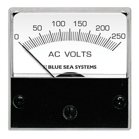Blue Sea Analogue Voltmeter AC Micro 0-250V - PROTEUS MARINE STORE