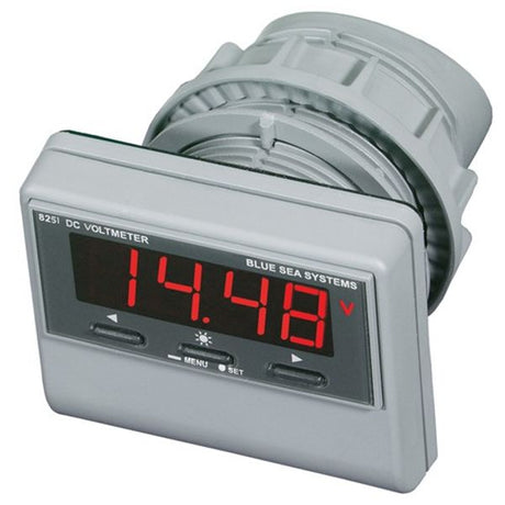Blue Sea Digital Voltmeter DC with Alarm - PROTEUS MARINE STORE