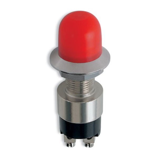 Quick 230R Weatherproof Push Button Switch (Red / 30A / IP55) - PROTEUS MARINE STORE
