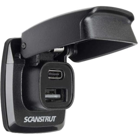 Scanstrut SC-USB-F1 Flip Pro Charger for USB-A and USB-C (12V / 24V) - PROTEUS MARINE STORE