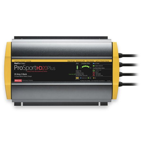 Promariner ProSportHD 20+ Battery Charger 12-24V/20A 3 Out - PROTEUS MARINE STORE