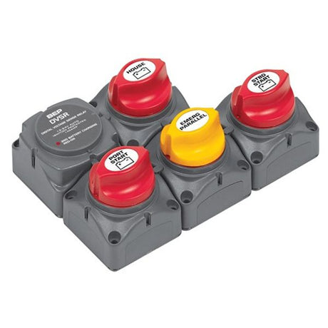 BEP Battery Distribution Cluster Twin Inboard 3 Batteries - PROTEUS MARINE STORE