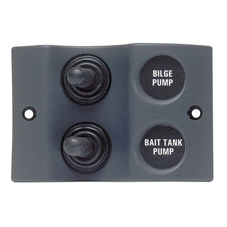 BEP Waterproof Switch Panel Micro 2x 2-Way - PROTEUS MARINE STORE