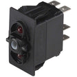 CZone Custom Rocker Switch Momentary-(On)/Off/(On) with Red Led - PROTEUS MARINE STORE